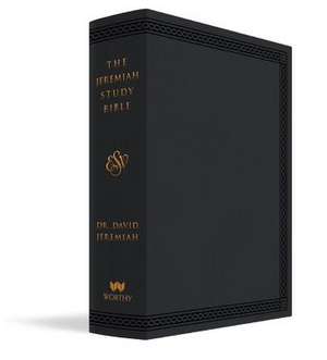 The Jeremiah Study Bible, Esv, Black Leatherluxe (Indexed) de David Jeremiah