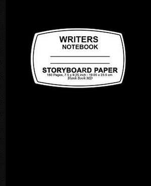 Writers Storyboard Notebook - Black Cover de Storyboard Paper Notebook