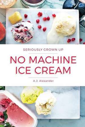 Seriously Grown Up No Machine Ice Cream de Alexander, A. J.