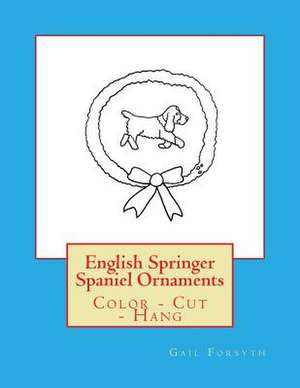 English Springer Spaniel Ornaments de Gail Forsyth