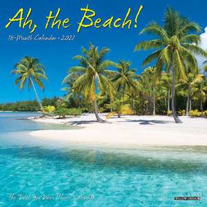 Ah the Beach! 2021 Mini Wall Calendar de Willow Creek Press