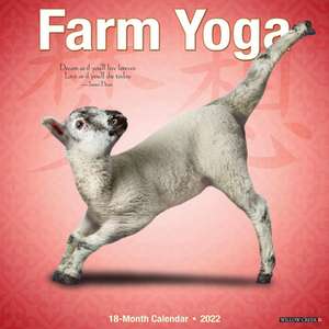 FARM YOGA 2022 WALL CALENDAR de Willow Creek Press