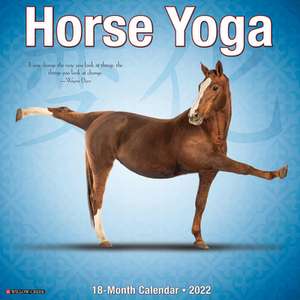 HORSE YOGA 2022 WALL CALENDAR de Willow Creek Press