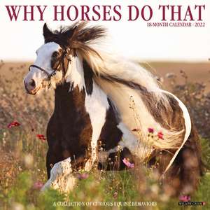 WHY HORSES DO THAT 2022 WALL CALENDAR de Willow Creek Press