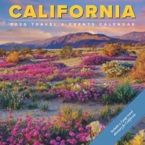 California 2025 12 X 12 Wall Calendar de Willow Creek Press