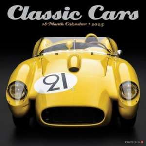 Classic Cars 2025 12 X 12 Wall Calendar de Willow Creek Press