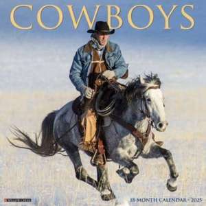 Cowboys 2025 12 X 12 Wall Calendar de Willow Creek Press