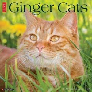 Just Ginger Cats 2025 12 X 12 Wall Calendar de Willow Creek Press