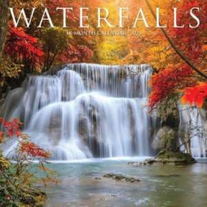 Waterfalls 2025 7 X 7 Mini Wall Calendar de Willow Creek Press