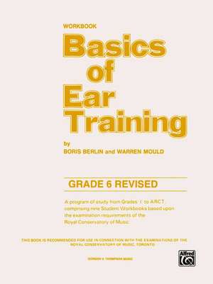 Basics of Ear Training: Grade 6 de Boris Berlin