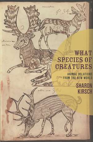 What Species of Creatures: Animal Relations from the New World de Sharon Kirsch