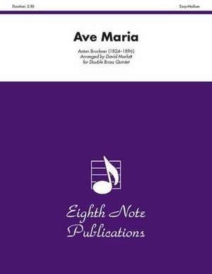 Ave Maria: Score & Parts de Anton Bruckner