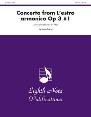 Concerto (from L'Estro Armonico, Op 3 #1): Score & Parts de Antonio Vivaldi