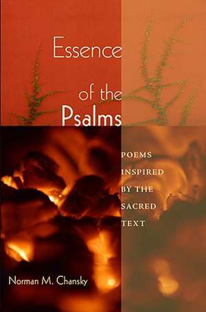 Essence of the Psalms de Norman M. Chansky