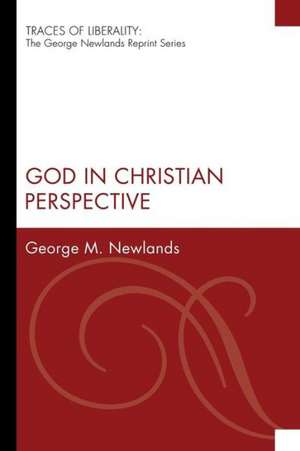 God in Christian Perspective de George M. Newlands