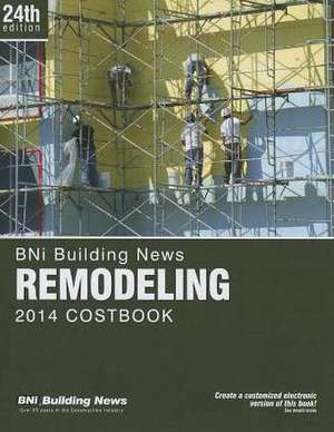 BNI Remodeling Costbook de Bni Publications