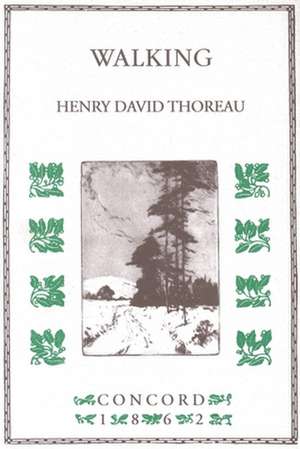 Walking de Henry David Thoreau