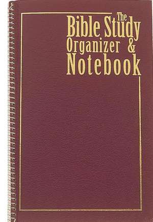 Bible Study Organizer & Notebook de Jerold Potter