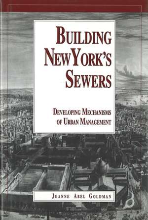 Building New York's Sewers: The Evolution of Mechanisms of Urban Development de Joanne Abel Goldman