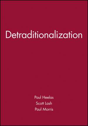 Detraditionalization de Heelas