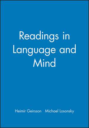 Readings in Language and Mind de H Geirsson