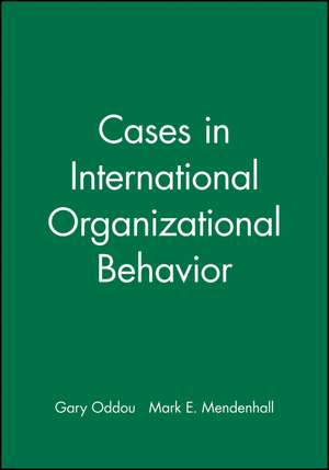 Cases Internatl Org Behavior P de Gary Oddou