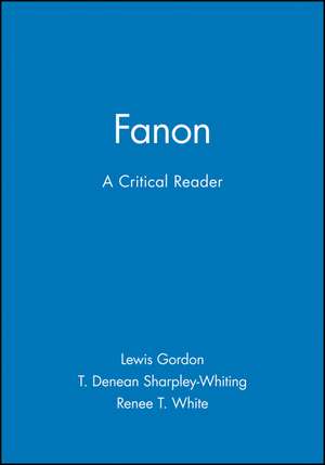 Fanon de Lewis Gordon