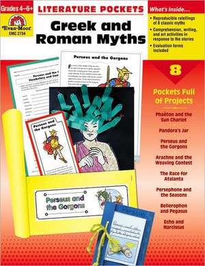 Literature Pockets, Greek & Roman Myths de Evan-Moor Educational Publishing