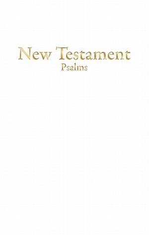 New Testament with Psalms-KJV de Broadman & Holman Publishers