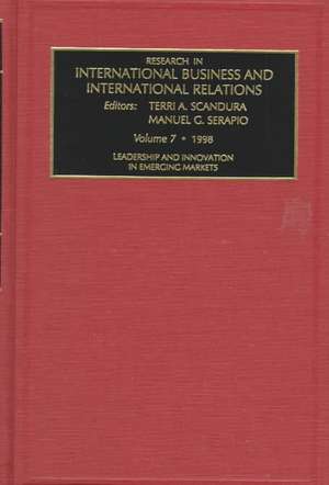 Leadership and Innovation in Emerging Markets de Manuel G. Serapio