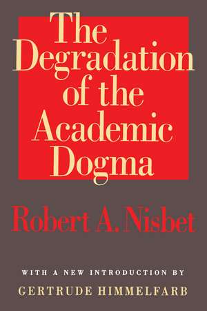 The Degradation of the Academic Dogma de Egon Friedell