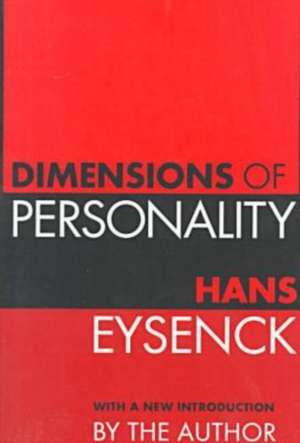 Dimensions of Personality de Martin Rein