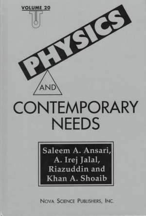 Physics and Contemporary Needs, V.20