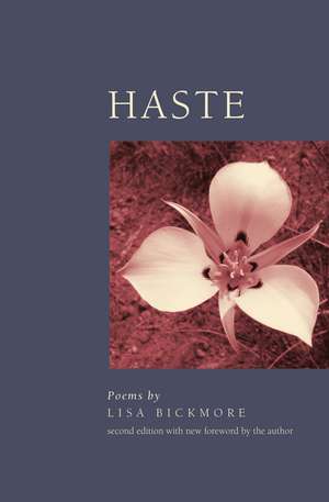 Haste de Lisa Bickmore