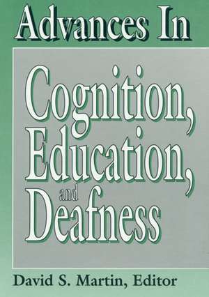 ADVANCES IN COGNITION EDUCATIO
