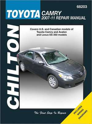 Toyota Camry 2007-11 Repair Manual de Jeff Killingsworth