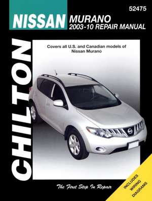 Nissan Murano (03 – 10) (Chilton) de Haynes