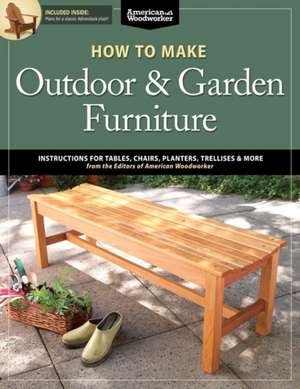 How to Make Outdoor & Garden Furniture de Randy Johnson