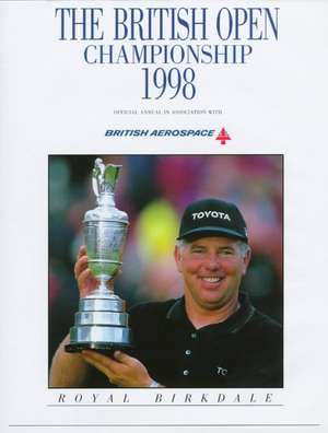 British Open Golf Championship 1998 de Royal & Ancient Golf Club of St Andrews