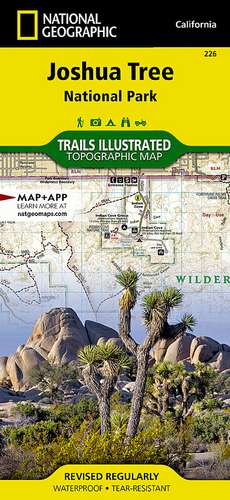 Joshua Tree National Park: Trails Illustrated National Parks de National Geographic Maps