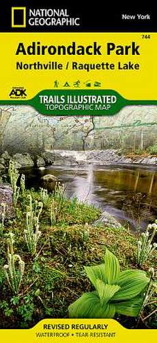 Northville/Raquette Lake, Adirondack Park: Trails Illustrated Other Rec. Areas de National Geographic Maps