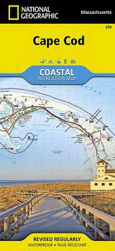 Cape Cod: Trails Illustrated National Parks de National Geographic Maps