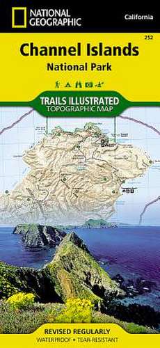 Channel Islands National Park: Trails Illustrated National Parks de National Geographic Maps