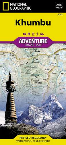 Khumbu, Nepal: Travel Maps International Adventure Map de National Geographic Maps