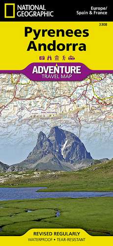 Pyrenees and Andorra: Travel Maps International Adventure Map de National Geographic Maps