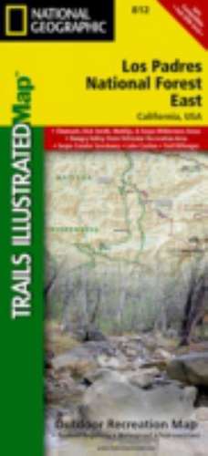 Los Padres National Forest, East: Trails Illustrated Other Rec. Areas de National Geographic Maps