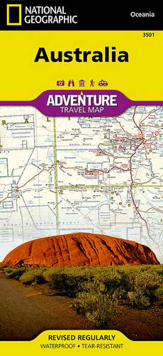 Australia: Travel Maps International Adventure Map de National Geographic Maps