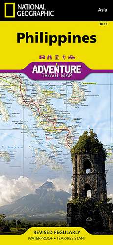 Philippines: Travel Maps International Adventure Map de National Geographic Maps