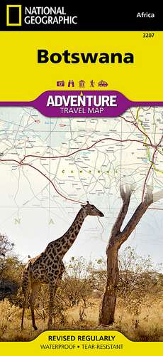 Botswana: Travel Maps International Adventure Map de National Geographic Maps