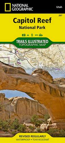 Capitol Reef National Park: Trails Illustrated National Parks de National Geographic Maps